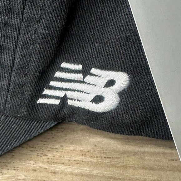 NWT New Balance Unisex Embroidered N Logo Baseball Hat Size One Size (Black) - Picture 3 of 12